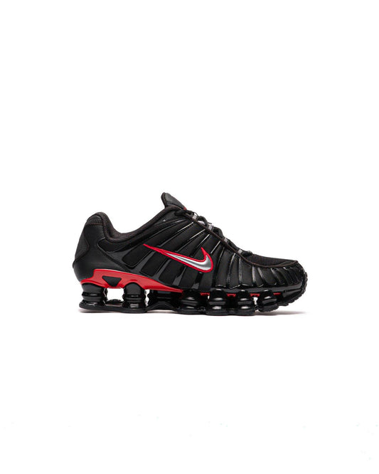NIKE SHOX TL BLACK AND RED