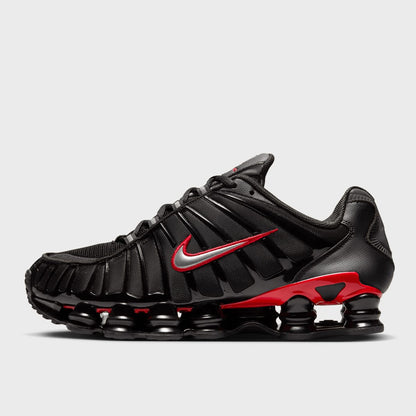 NIKE SHOX TL BLACK AND RED