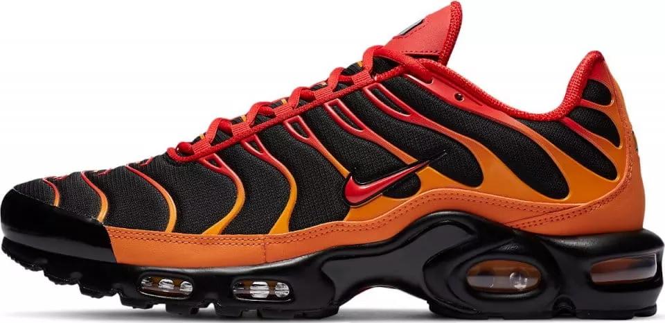 NIKE TN BLACK-RED AND ORANGE