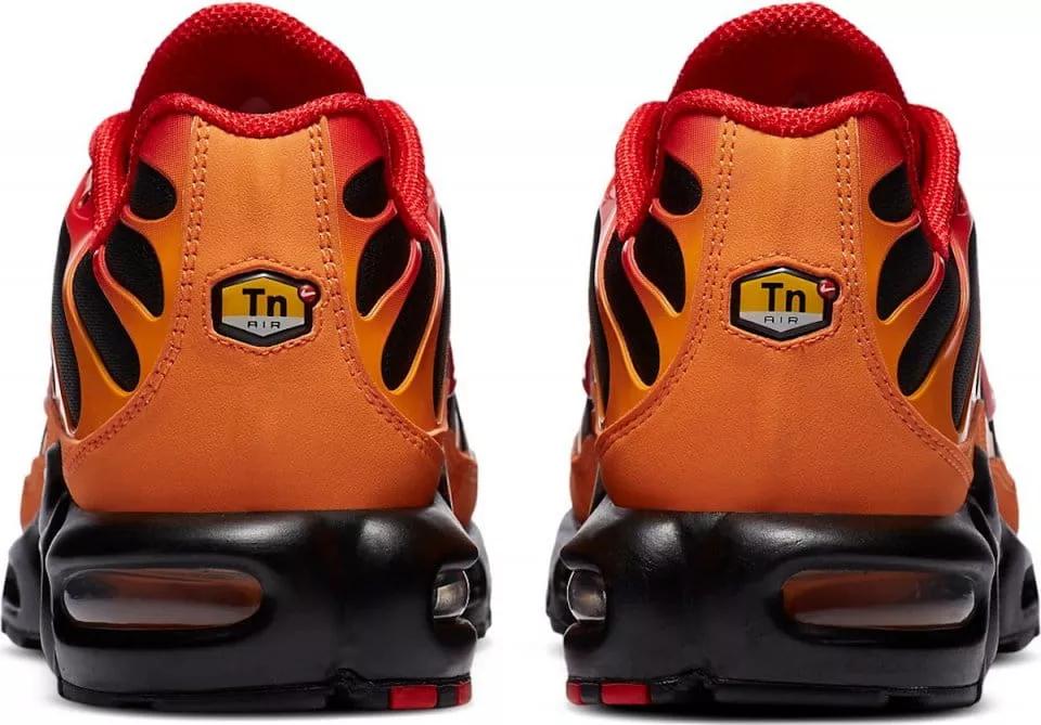 NIKE TN BLACK-RED AND ORANGE