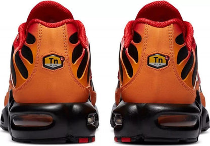 NIKE TN BLACK-RED AND ORANGE