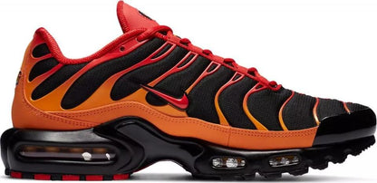 NIKE TN BLACK-RED AND ORANGE