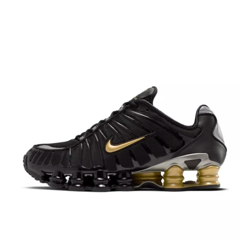 Nike SHOX TL BLACK AND GOLD
