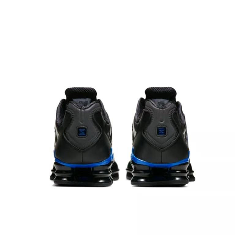 NIKE SHOX TL BLACK AND BLUE