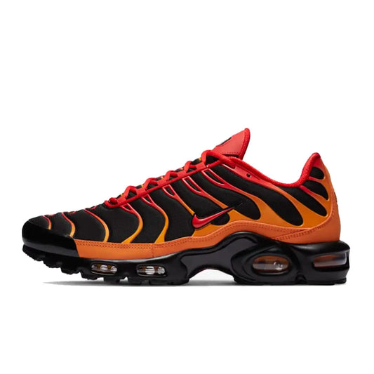 NIKE TN BLACK-RED AND ORANGE