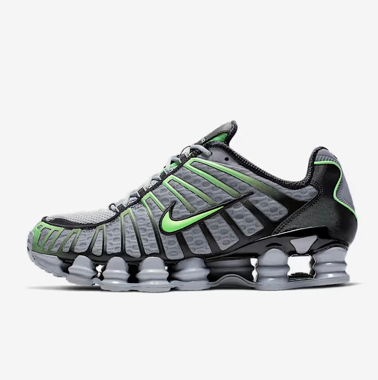 Nike Shox TL WOLF GREY LIME