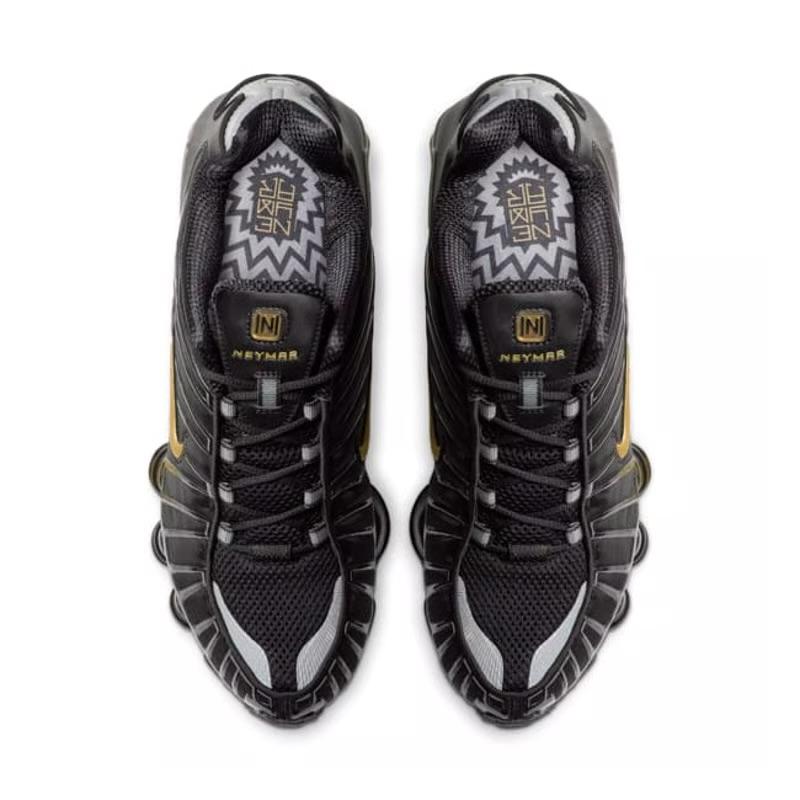Nike SHOX TL BLACK AND GOLD