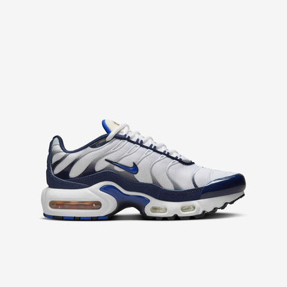 Nike Air Max Plus (TN)  WHITE AND NAVY BLUE