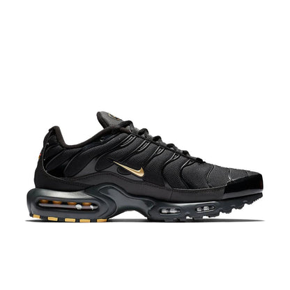NIKE TN AIR BLACK AND GOLD