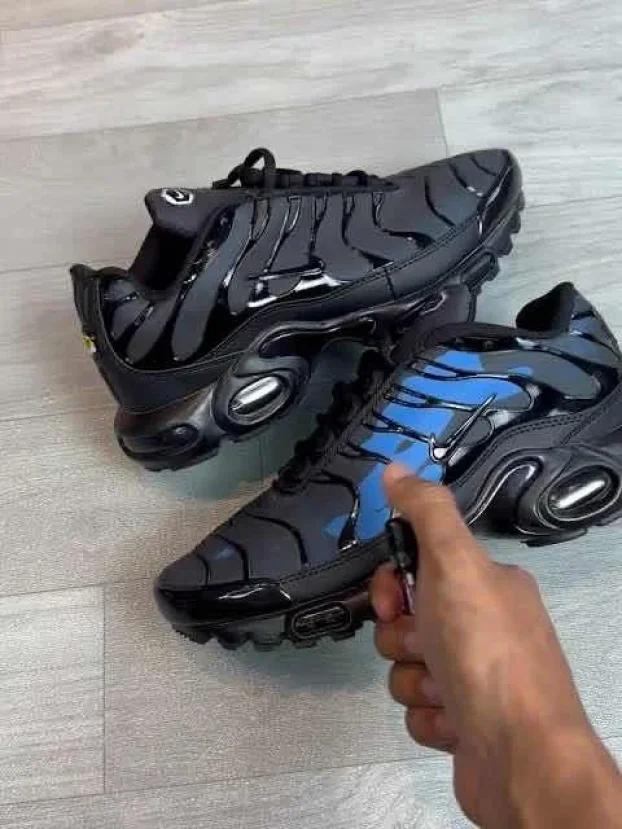 NIKE TN BLACK AND BLUE THERMOACTIVE Мъжки Обувки