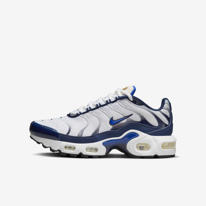 Nike Air Max Plus (TN)  WHITE AND NAVY BLUE