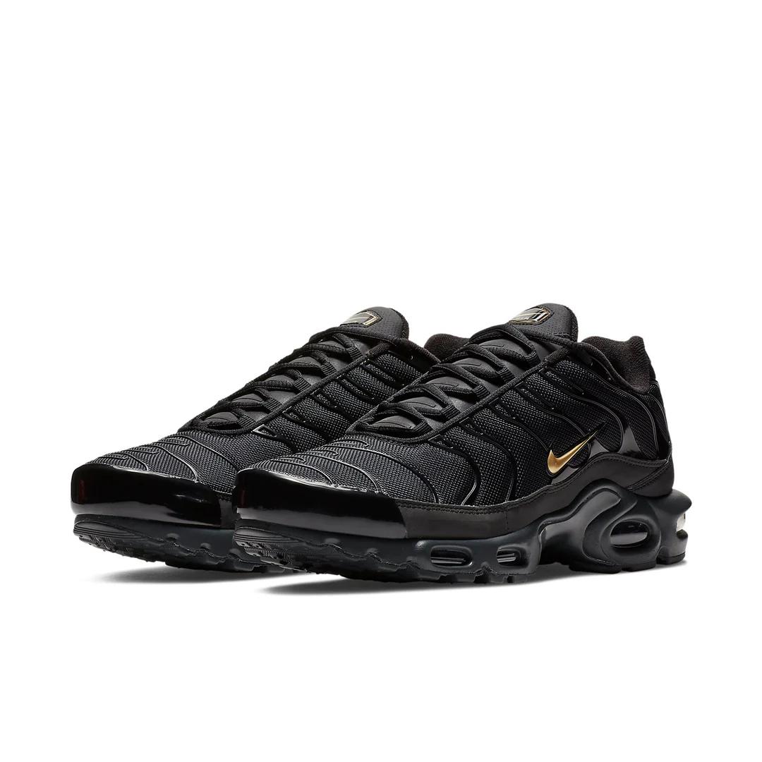 NIKE TN AIR BLACK AND GOLD