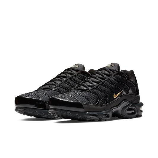 NIKE TN AIR BLACK AND GOLD